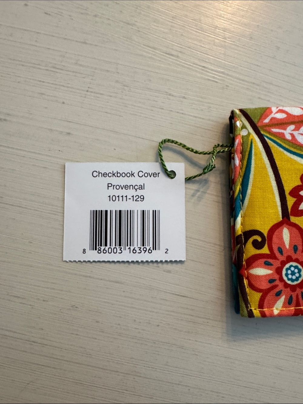 NWT Vera Bradley Provençal Checkbook Cover-never been used - Picture 2 of 4